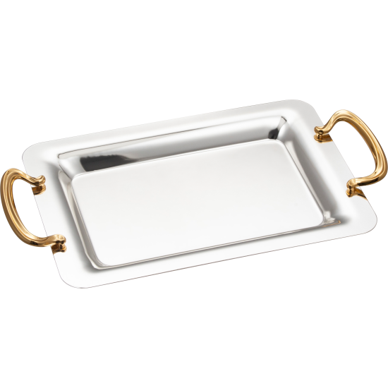 طقم صواني تقديم مشروبات استانلس ستيل – 3 قطع طقم صواني تقديم مشروبات استانلس ستيل – 3 قطع