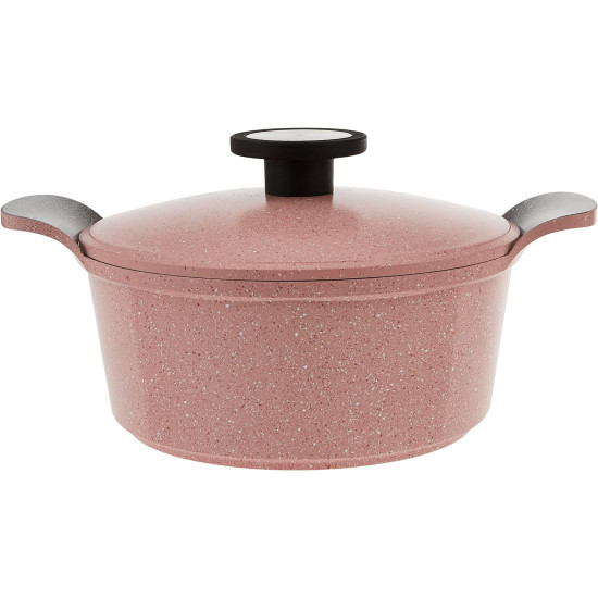 طقم قدور كوري اكسترما مكونة من 14 قطعة  وردي