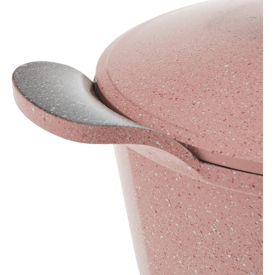 طقم قدور كوري اكسترما مكونة من 14 قطعة  وردي