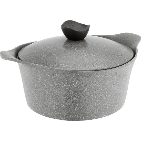 طقم قدور نيوفلام ايني مكونة من 20 قطعة رمادي