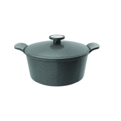 قدور جرانيت اكسترما رمادي 28 سم