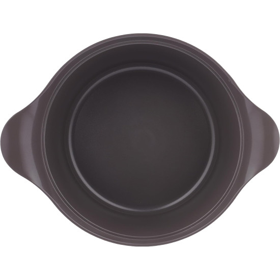 طقم آيني 8 قطع بطبقة من السيراميك لون بيج كريمي غطاء زجاج