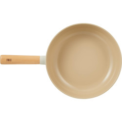 طاوة كوري نيوفلام فيكا سعة 24 سم اوف وايت 