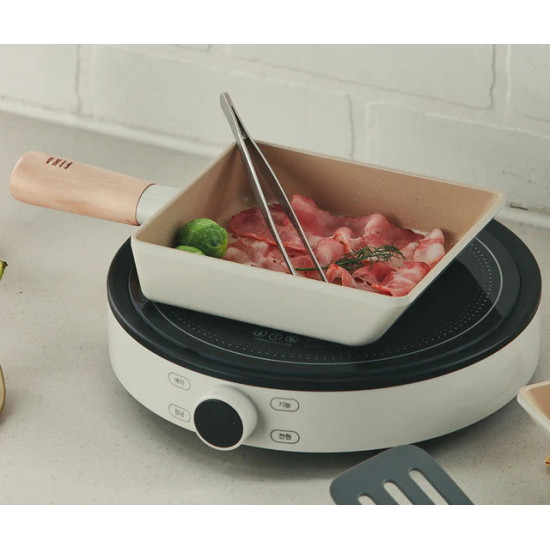 مقلاة أومليت من فيكا، مقاس 15 سم، لون اوف وايت