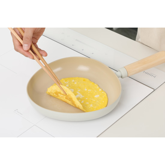 مقلاة سيراميك فيكا أبيكس ، اوف وايت 24سم