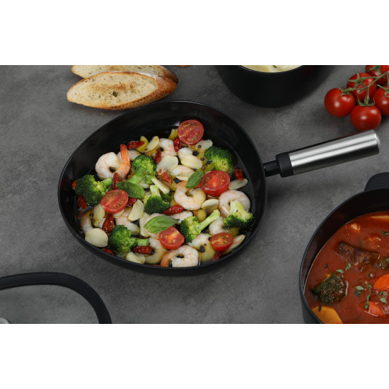 مقلاة سيراميك فيكا أبيكس ، اسود 24سم