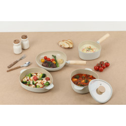 طقم فيكا أبيكس سيراميك من 7 قطع اوف وايت