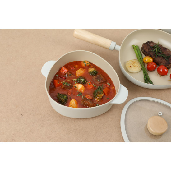 طقم فيكا أبيكس سيراميك من 7 قطع اوف وايت