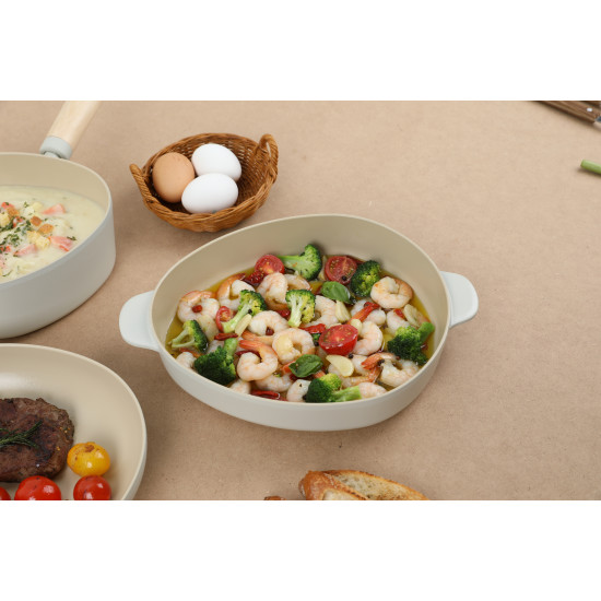 طقم فيكا أبيكس سيراميك من 7 قطع اوف وايت