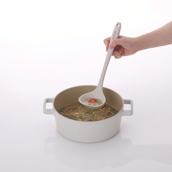 Neoflam Fika Cast Aluminum Cookware Set, 18 Pieces, Off-White