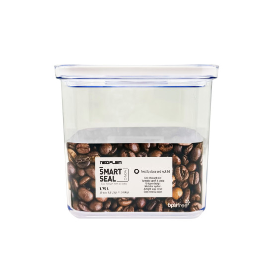 علبة تخزين طعام محكمة الغلق وآمنة للمطبخ 1.75 لتر