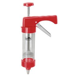 مكينة بوتيفور بلاستيك احمر