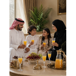 طقم 6- قطع كاسات العصير ميلوديا من RCR ، سعة 145 مل