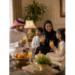 طقم 6- قطع كاسات العصير ميلوديا من RCR ، سعة 250 مل