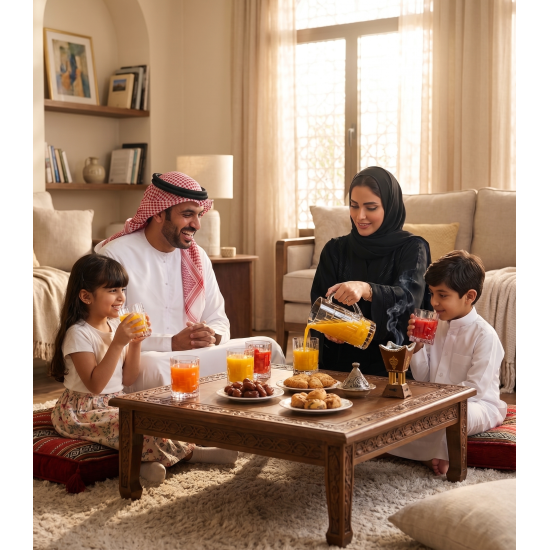 طقم 6- قطع كاسات العصير ايتنا من RCR ، سعة 320مل