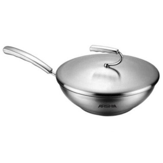 طقم أواني طهي من الاستيل المقاوم للصدأ من أرشيا مكون من 12 قطعة