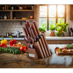 Arshia German Steel Knife Set 8 Pieces