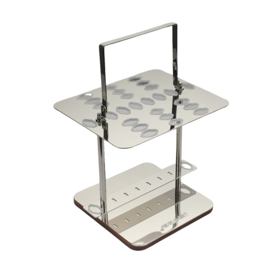 طقم أدوات مائدة أرشيا الذهبي مع الفضي، 26 قطعة، مع حامل