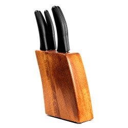 طقم سكاكين تركي استاند خشب 5 حبه