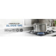 Arshia 8-Piece Scratch-Resistant Stainless Steel Cookware Set Arshia 8-Piece Scratch-Resistant Stainless Steel Cookware Set