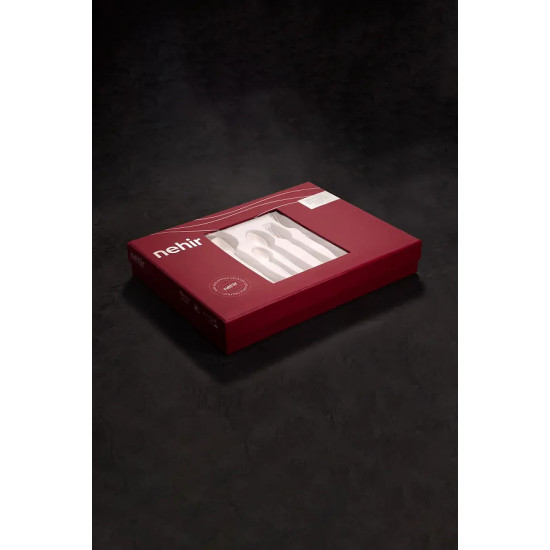 Sahra Plain Cutlery Set 6 Person 36 Pieces