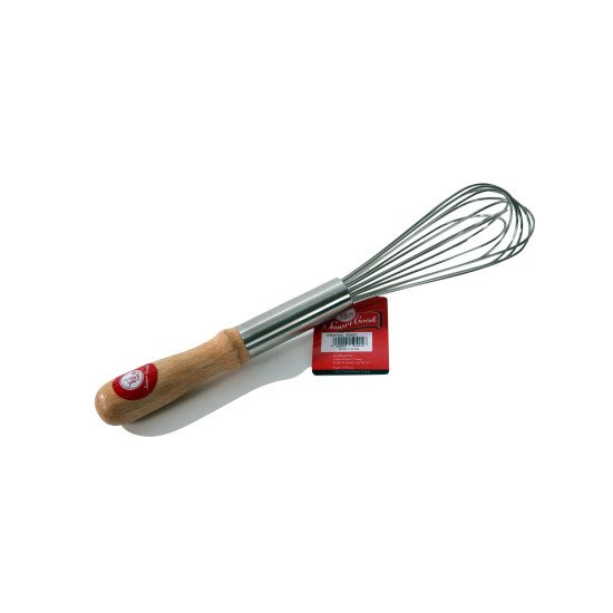 16" WHISK WITH WOOD HANDLE