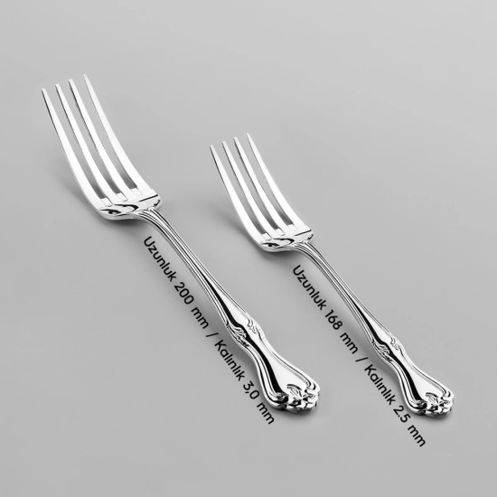 طقم أدوات المائدة مكون من 89 قطعة مع صندوق خشبي فاخر