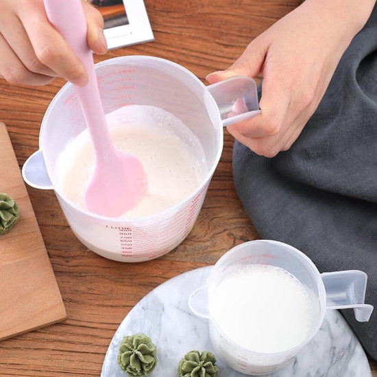 طقم مكاييل قياس بلاستيك 3 قطع