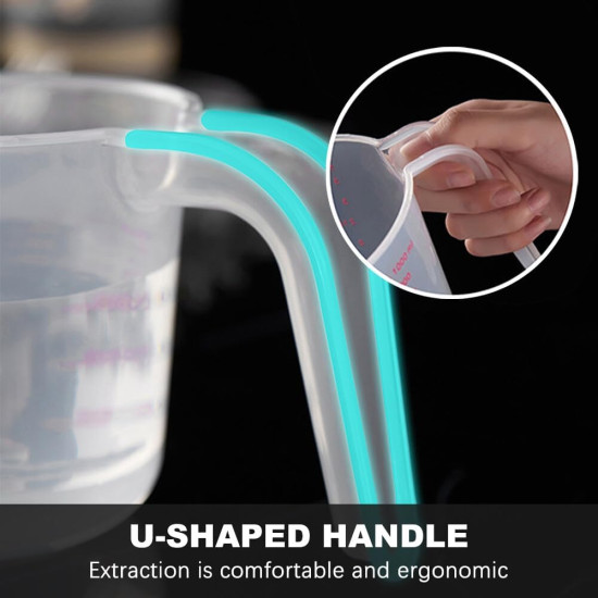 طقم مكاييل قياس بلاستيك 3 قطع