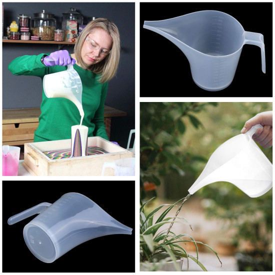 مكيال سوائل بلاستيك 500مل