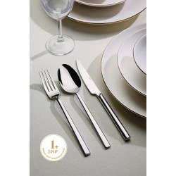 طقم أدوات مائدة داليان سادة مكون من 36 قطعة لـ 6 أشخاص