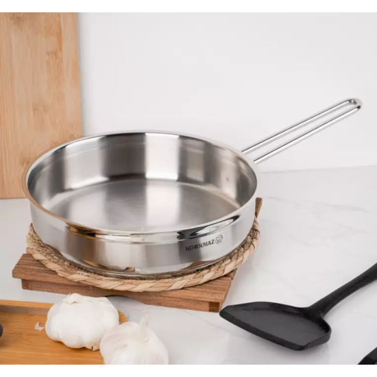 طقم قدور استيل كوركماز الفا مكونة من 11 قطعه