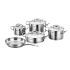 طقم قدور استيل كركماز برولاين 9 قطع