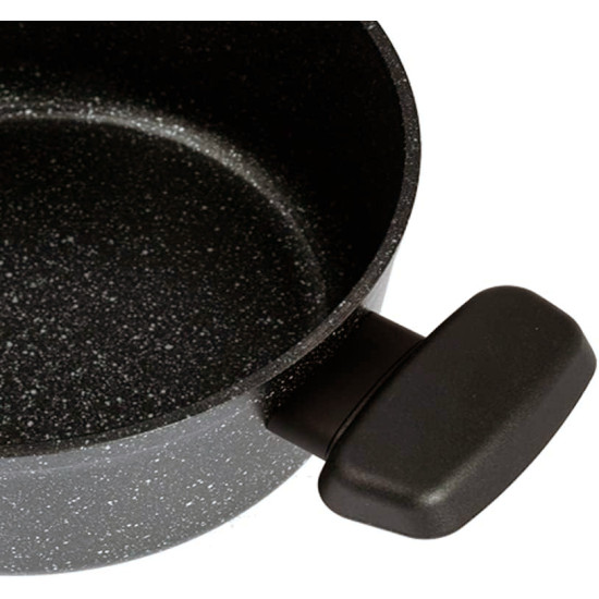 طقم كوركماز أورنيلا 3 قطع قدر منخفض مع غطاء زجاج ومقلاة