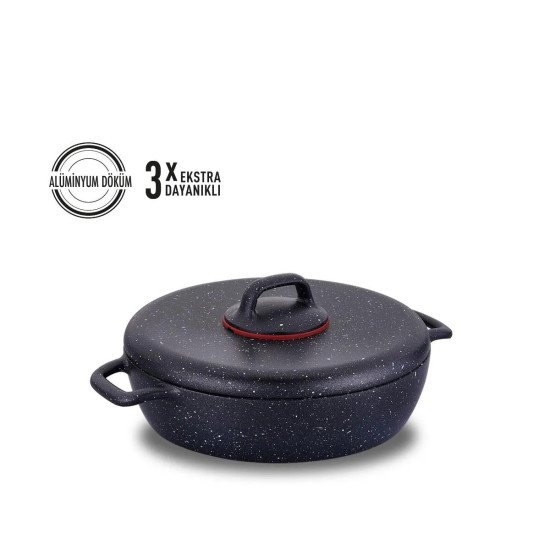 قدر كوركماز جوستو بلس منخفض 6.5x24 سم