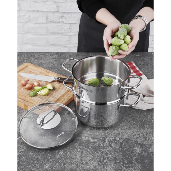 قدر بخار كوركماز بيرلا 20×12سم