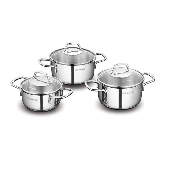 طقم قدور بيرلا جونيور كوركماز 6 قطع