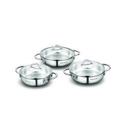 Korkmaz Picata Steel Tombak Set of 6 Pieces Korkmaz Picata Steel Tombak Set of 6 Pieces