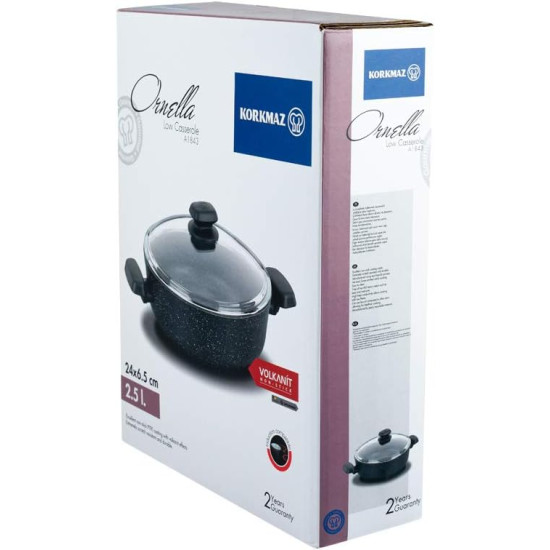 قدر كوركماز أورنيلا منخفض 24 سم