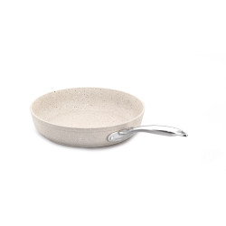 مقلاة كوركماز جرانيت لون بيج مقاس 26سم