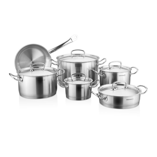 قدور كوركماز استيل برولاين 11 قطعه قدور كوركماز استيل برولاين 11 قطعه