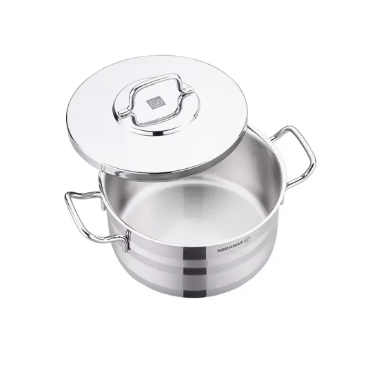 قدور استيل كوركماز استرا 2 سعة 24 سم