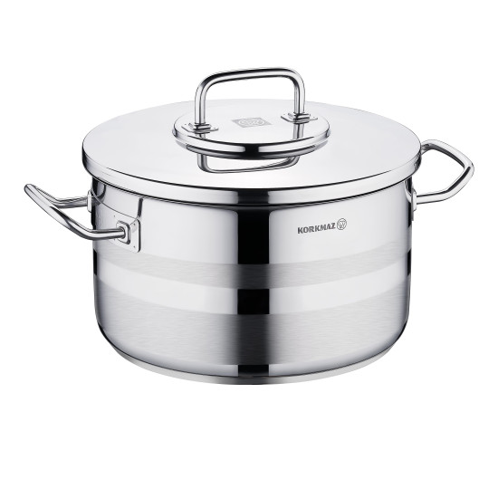 قدور استيل كوركماز استرا 2 سعة 28 سم