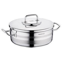 قدور استيل كوركماز استرا 2 منخفض 28 سم