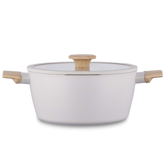 طقم أواني الطبخ كوركماز سيرافيتا 7 قطع بيج