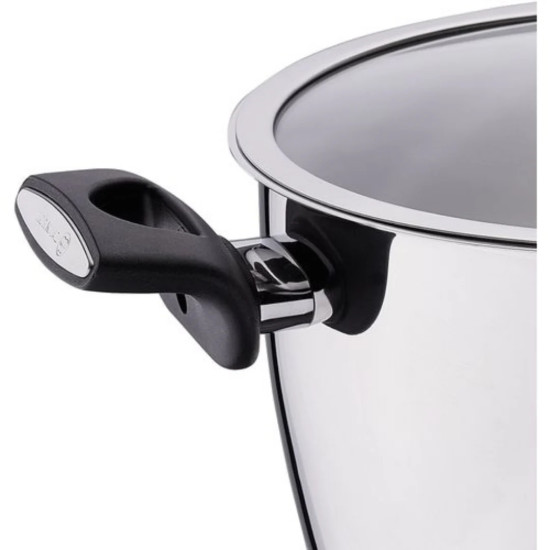 قدر كوركماز استيل نورا غطا قزاز 16سم قدر كوركماز استيل نورا غطا قزاز 16سم