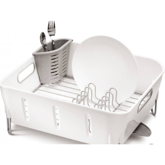 DISH DRAINER WITH TRAY