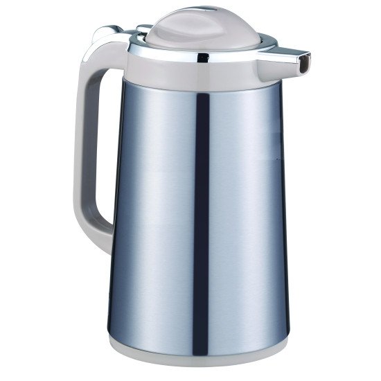 Extra stainless steel thermos, 1 liter, beige