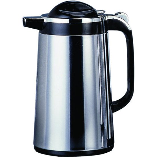 Extra stainless steel thermos 1.3 litres, black