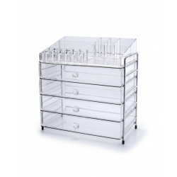 صندوق تخزين مستحضرات التجميل 5 ادوار